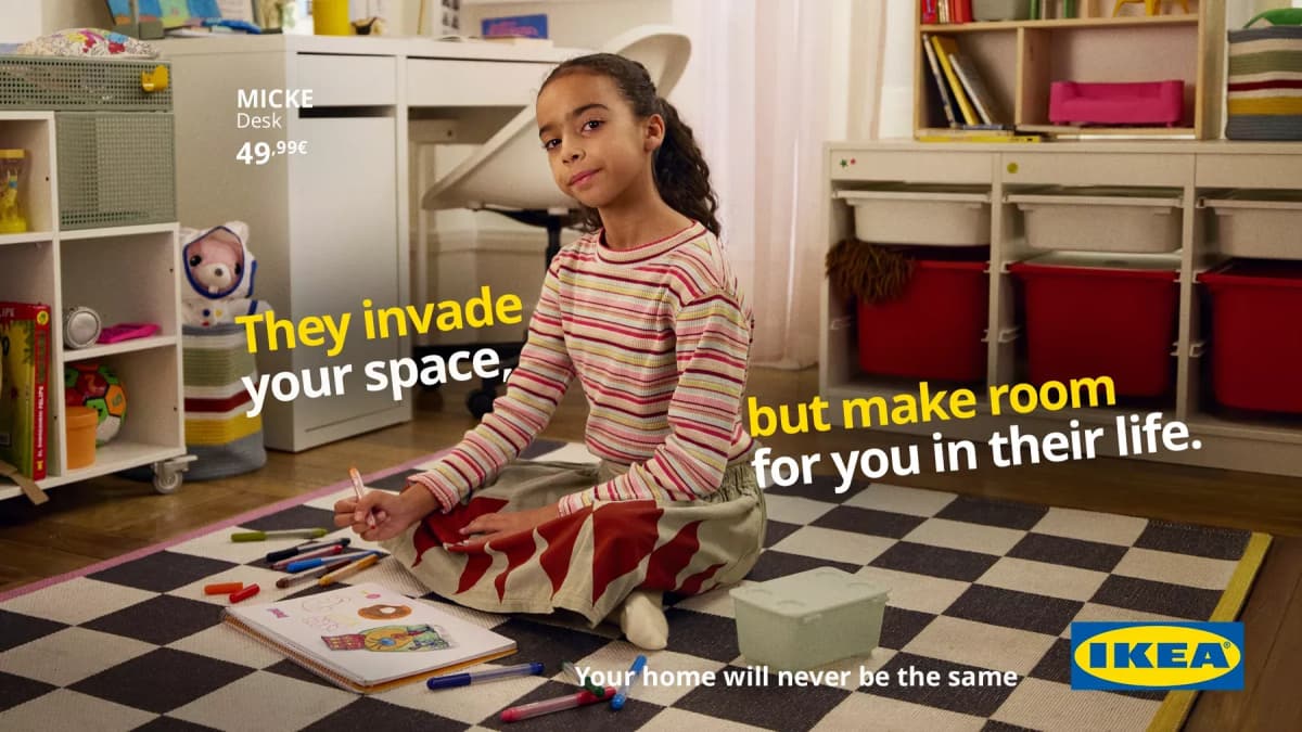 Modern lifestyle advertisement template